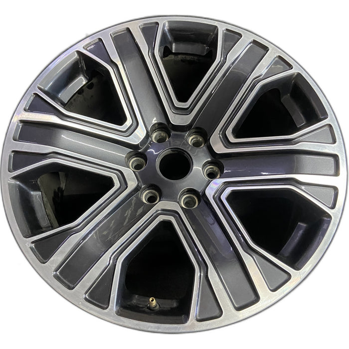 20" WAGONEER 22-23 20x9, , straight spoke Original OEM Wheel Rim - Front View