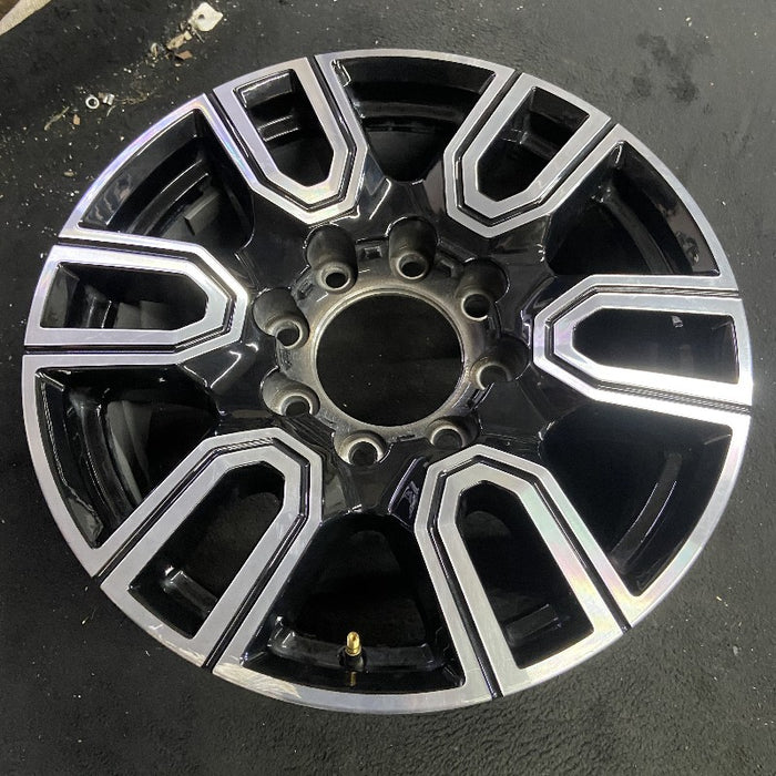 20" SIERRA 2500 PICKUP 20 20x8.5 12 spoke machined face accents black opt PYU - View 7