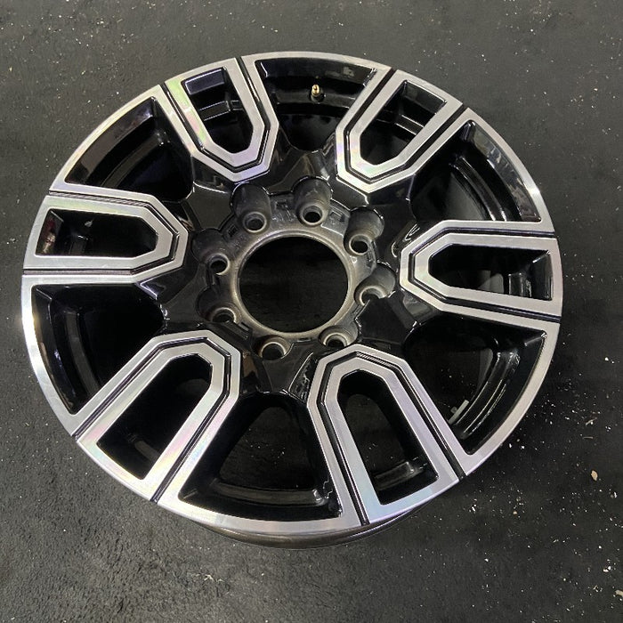 20" SIERRA 2500 PICKUP 20 20x8.5 12 spoke machined face accents black opt PYU - View 8