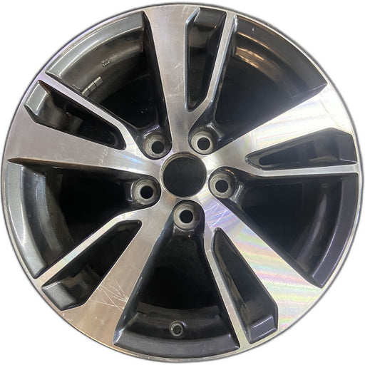 17" RAV4 16-18 17x7 , , 5 split spoke Original OEM Wheel Rim - Front View