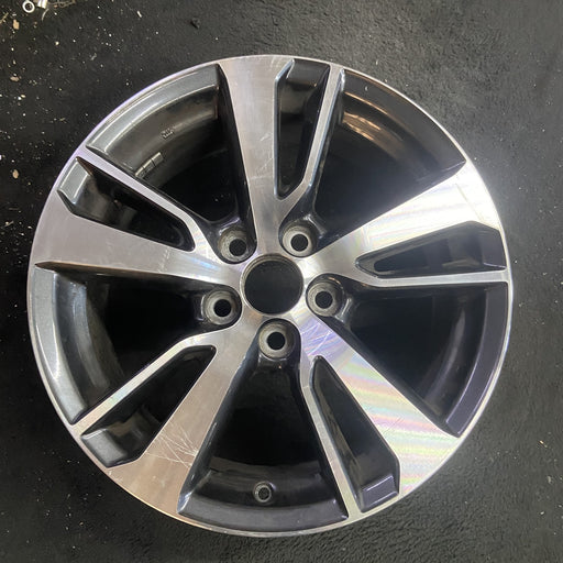 17" RAV4 16-18 17x7 , , 5 split spoke Original OEM Wheel Rim - Angle View