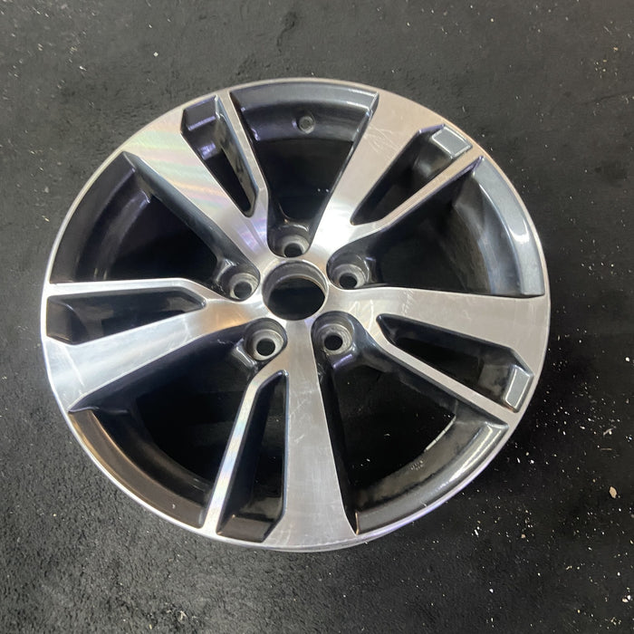 17" RAV4 16-18 17x7 , , 5 split spoke Original OEM Wheel Rim - Close-Up Detail