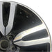 20" LR4 10-16 alloy 20x8.5 5 split spoke silver black inlay Original OEM Wheel - Side Profile