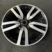20" LR4 10-16 alloy 20x8.5 5 split spoke silver black inlay Original OEM Wheel - View 8