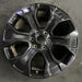 20" FORD F150 PICKUP 21-23 20x8.5 6 spoke black Original OEM Wheel Rim - Front View
