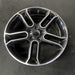 20" EDGE 13 20x8 , , black with machined edges Original OEM Wheel Rim - Close-Up Detail