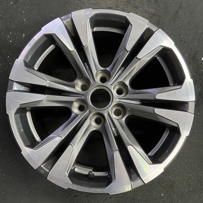 17" COLORADO 21 17x8, aluminum, 6 spoke, split spoke, machined Original OEM - Angle View