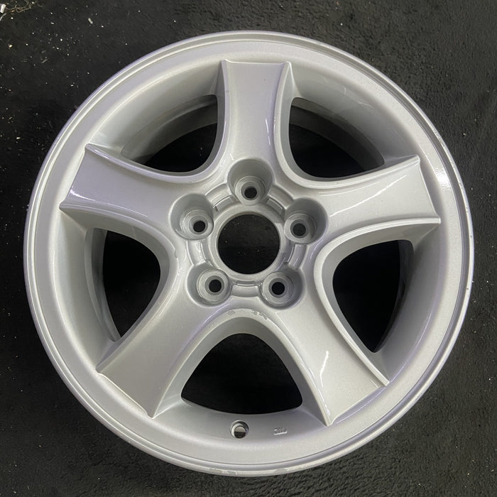 16" SANTA FE 01-04 Original OEM Wheel Rim - Angle View