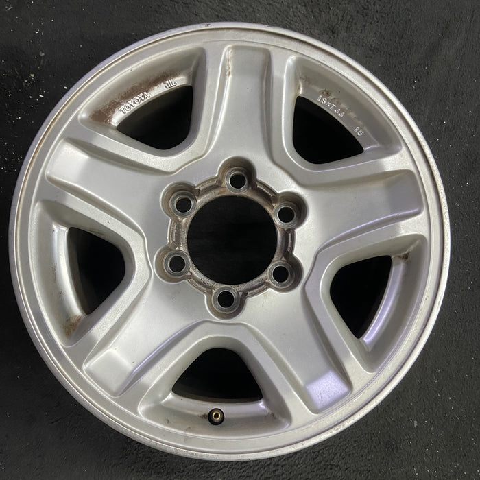 16" 4 RUNNER 99-02 16x7, alloy, 5 spoke Original OEM Wheel Rim - Angle View