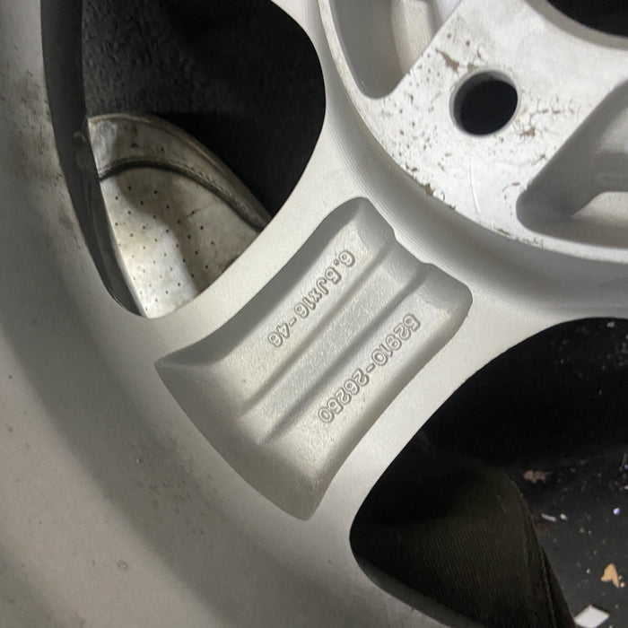 16" SANTA FE 01-04 Original OEM Wheel Rim - Back View