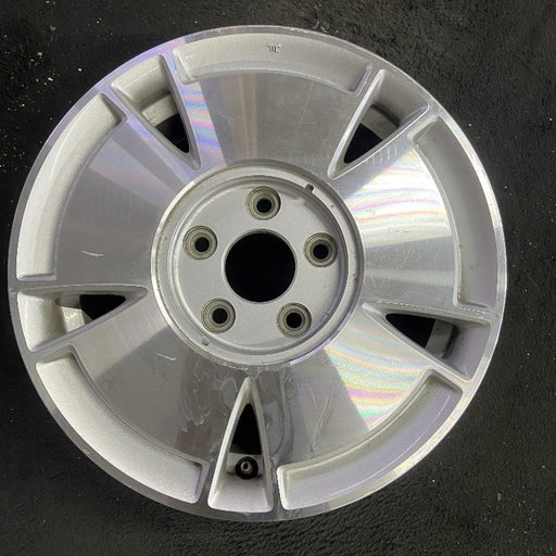 15" CIVIC 06-07 15x6 alloy 5 spoke w/o vented spoke; MX Hybrid Original OEM - Front View