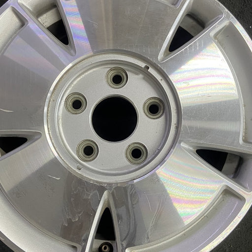 15" CIVIC 06-07 15x6 alloy 5 spoke w/o vented spoke; MX Hybrid Original OEM - Angle View