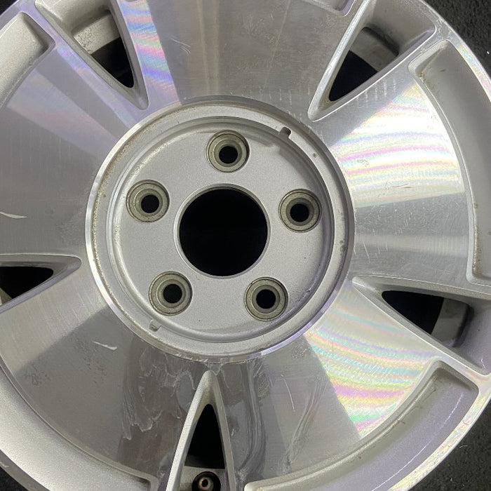 15" CIVIC 06-07 15x6 alloy 5 spoke w/o vented spoke; MX Hybrid Original OEM Wheel Rim