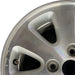 15" PRELUDE 92 15x6.5 alloy bright polished Original OEM Wheel Rim - Angle View
