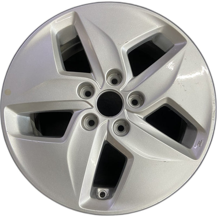 16" SONATA 11-12 16x6.5 alloy 5 spoke Hybrid Original OEM Wheel Rim - Front View