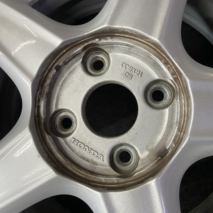 16" CL 97 16x6 , 5 spoke Original OEM Wheel Rim - Back View