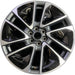 20" OPTIQ 25 20x8.5 machined opt Q7G Original OEM Wheel Rim - Front View