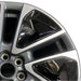 20" OPTIQ 25 20x8.5 machined opt Q7G Original OEM Wheel Rim - Side Profile