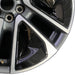 20" OPTIQ 25 20x8.5 machined opt Q7G Original OEM Wheel Rim - Close-Up Detail
