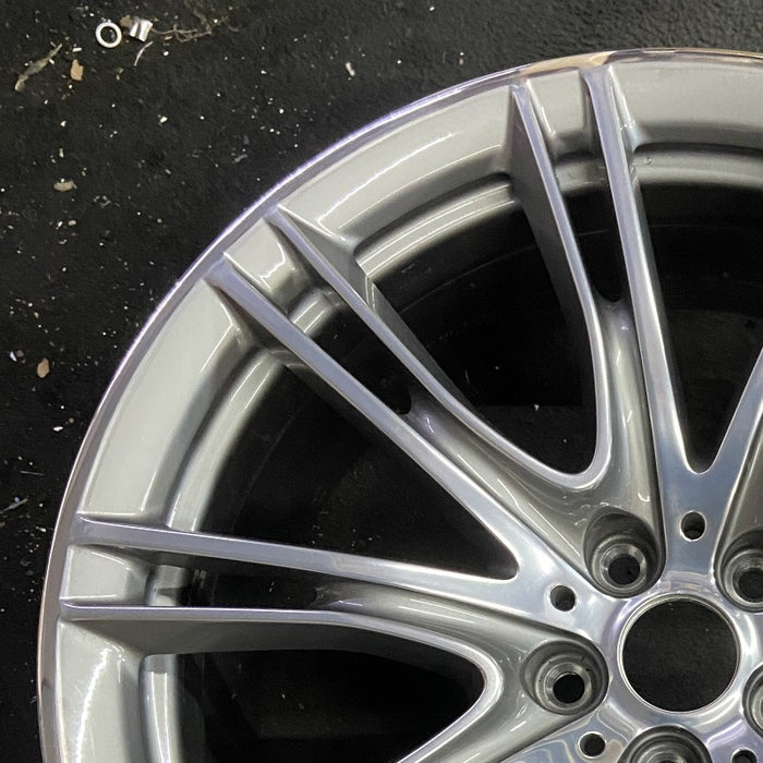 20" 640i GT 18 20x8.5, 5 spoke, V spoke Original OEM Wheel Rim - Side Profile