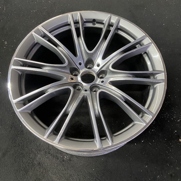 20" 640i GT 18 20x8.5, 5 spoke, V spoke Original OEM Wheel Rim - View 8