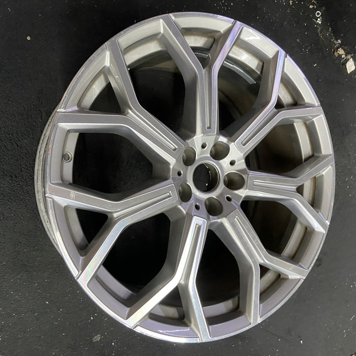 21" X7 19-25 21x9.5, 7 spoke Original OEM Wheel Rim - Side Profile