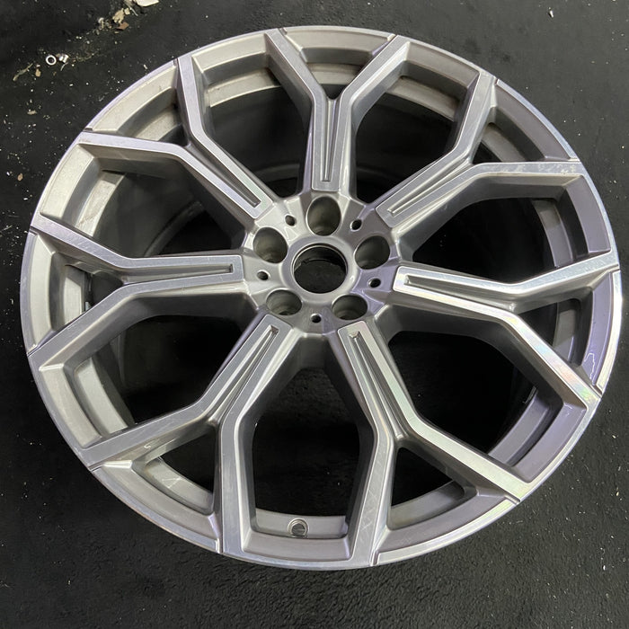 21" X7 19-25 21x9.5, 7 spoke Original OEM Wheel Rim - Side Profile
