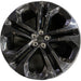 21" F-PACE 23 21x8.5 5 split spoke black Original OEM Wheel Rim - Front View
