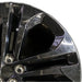 21" F-PACE 23 21x8.5 5 split spoke black Original OEM Wheel Rim - Side Profile