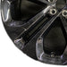 21" F-PACE 23 21x8.5 5 split spoke black Original OEM Wheel Rim - Back View