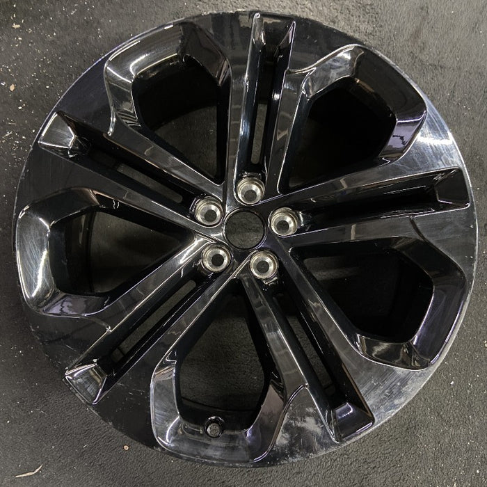 21" F-PACE 23 21x8.5 5 split spoke black Original OEM Wheel Rim - Additional View