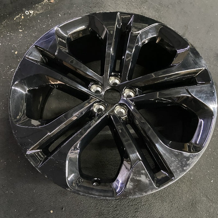21" F-PACE 23 21x8.5 5 split spoke black Original OEM Wheel Rim - View 7