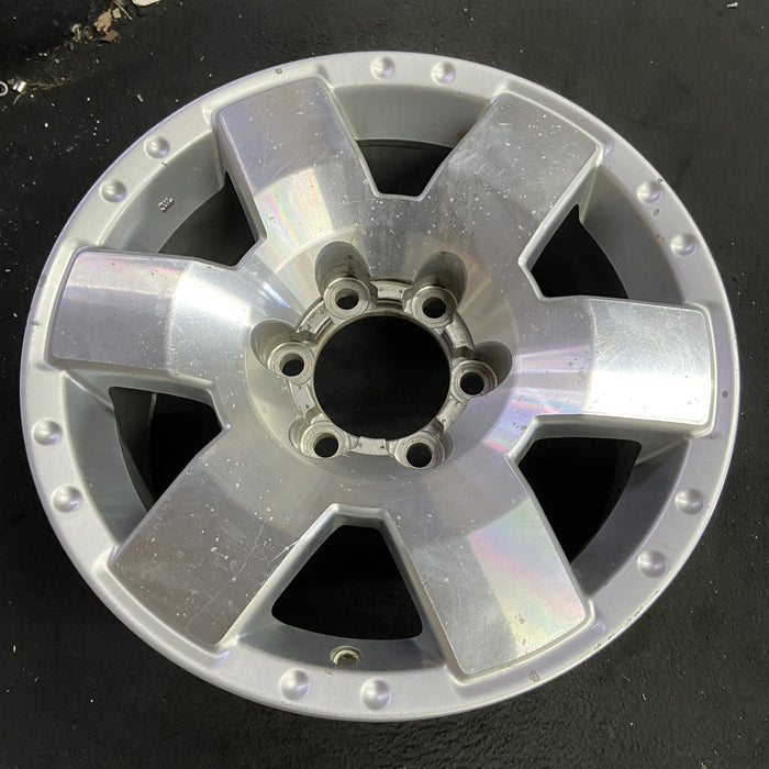 17" FJ CRUISER 07 , alloy Original OEM Wheel Rim - Side Profile