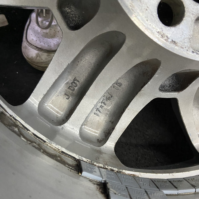 17" FJ CRUISER 07 , alloy Original OEM Wheel Rim - Back View