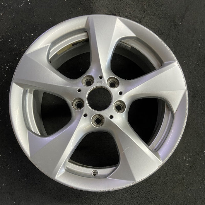 17" BMW 128i 08-13 17x7.5 , 5 spoke, solid spoke, directional spoke, R. - Additional View