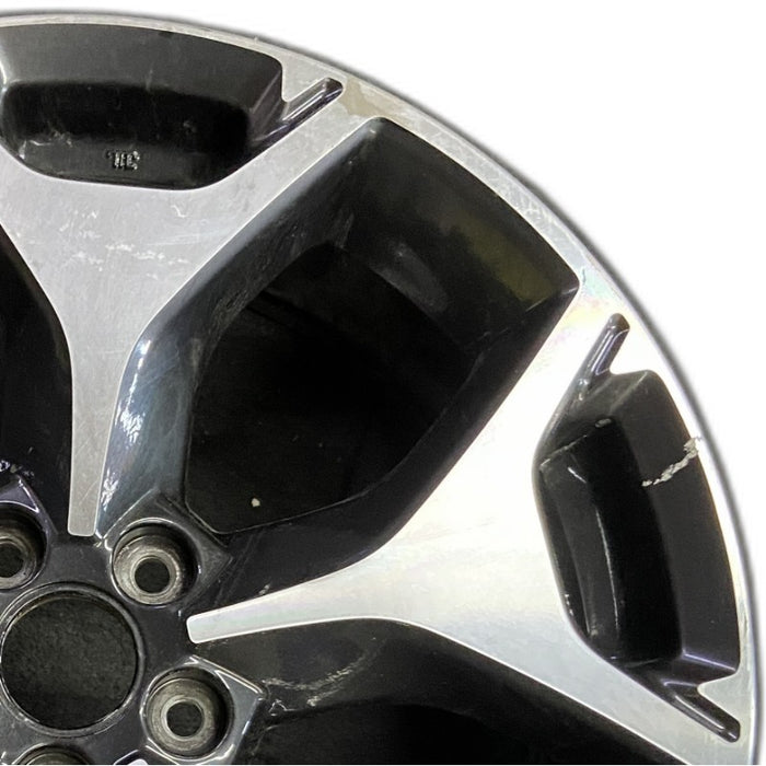 18" FORESTER 14 18x7 alloy 5 Y spoke Original OEM Wheel Rim - Side Profile