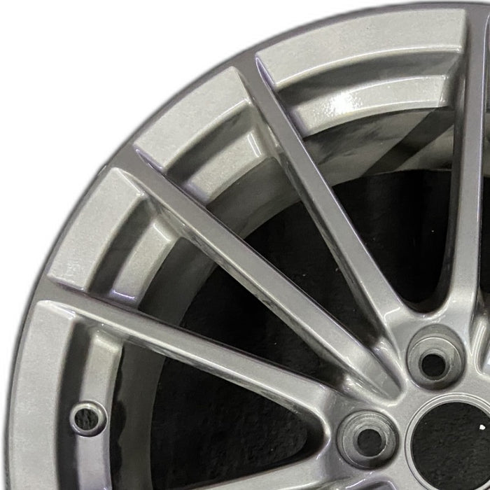 17" IMPREZA 10-11 17x8 alloy 15 spoke Original OEM Wheel Rim - Angle View