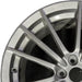 17" IMPREZA 10-11 17x8 alloy 15 spoke Original OEM Wheel Rim - Angle View