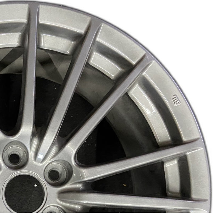 17" IMPREZA 10-11 17x8 alloy 15 spoke Original OEM Wheel Rim - Side Profile