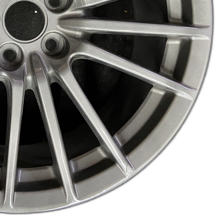 17" IMPREZA 10-11 17x8 alloy 15 spoke Original OEM Wheel Rim - Close-Up Detail