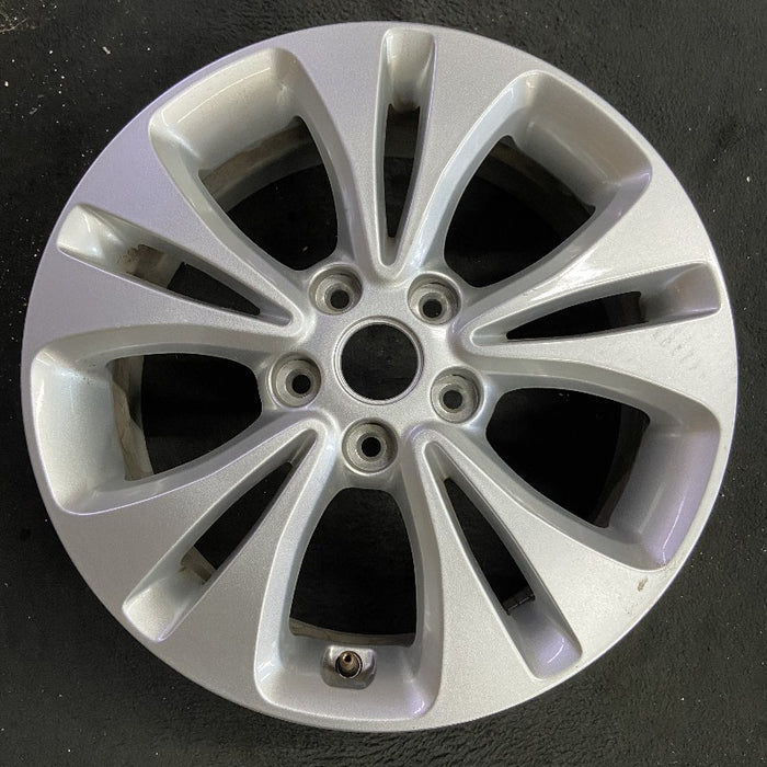17" SOUL 14 alloy 17x6.5 Original OEM Wheel Rim - Front View