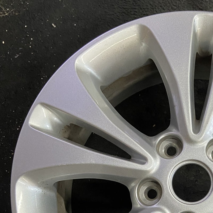 17" SOUL 14 alloy 17x6.5 Original OEM Wheel Rim - Side Profile