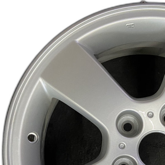 16" TUCSON 05-06 16x6.5 alloy 5 spoke Original OEM Wheel Rim - Angle View