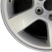 16" TUCSON 05-06 16x6.5 alloy 5 spoke Original OEM Wheel Rim - Back View