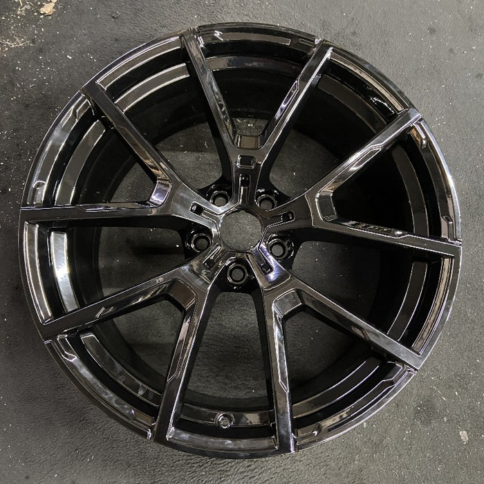 20" BMW 840i 21-22 20x9 5 spoke Y spoke w/o machined face Original OEM Wheel Rim - Additional View