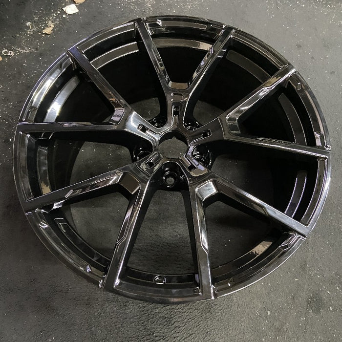 20" BMW 840i 21-22 20x9 5 spoke Y spoke w/o machined face Original OEM Wheel Rim - View 7
