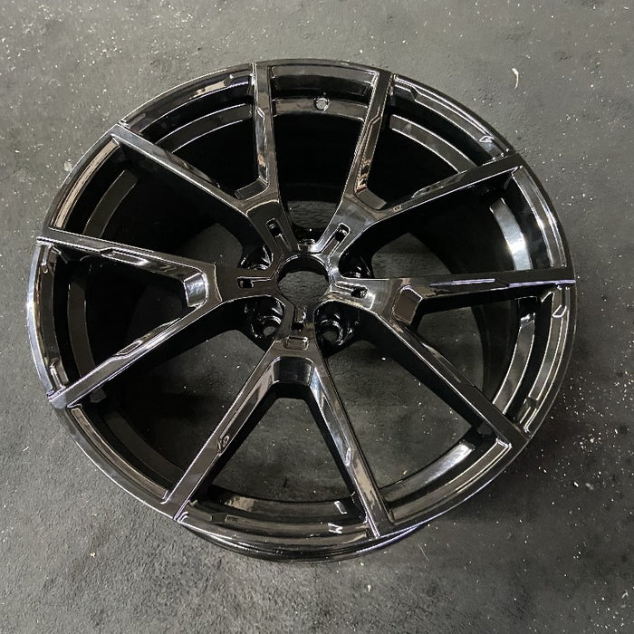 20" BMW 840i 21-22 20x9 5 spoke Y spoke w/o machined face Original OEM Wheel Rim - View 8