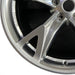 19" 370Z 10 19x10 alloy rear 5 spoke w/40th Anniversary Original OEM Wheel Rim - Back View