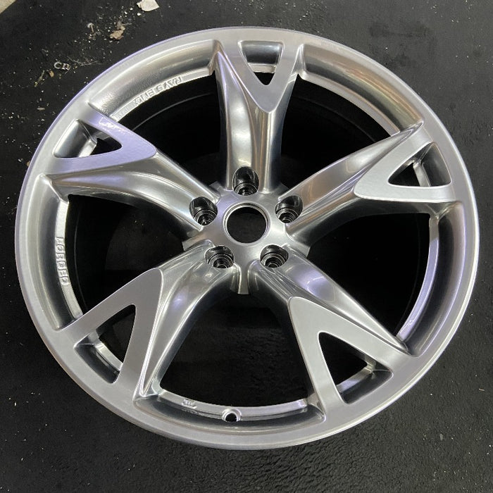 19" 370Z 10 19x10 alloy rear 5 spoke w/40th Anniversary Original OEM Wheel Rim - View 7