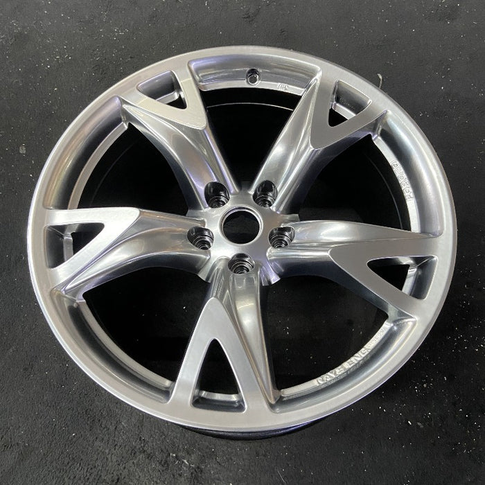 19" 370Z 10 19x10 alloy rear 5 spoke w/40th Anniversary Original OEM Wheel Rim - View 8